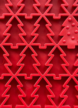 "Peace" Christmas Tree emat - Enrichment Lick Mat for Dogs and Cats | Christmas Tree design | SodaPup