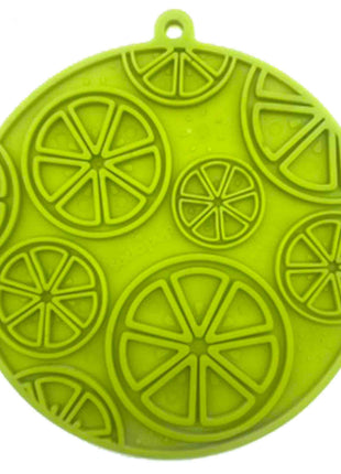 Citrus Design eMat - Enrichment Lick Mat For Dogs and Cats - with Suction Cups | USA Made