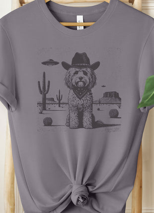 Cavapoo Cowboy UFO Ink T-Shirt