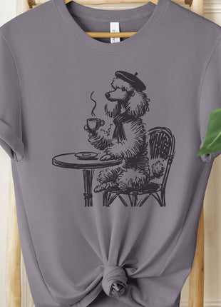 Poodle Paris France T-Shirt