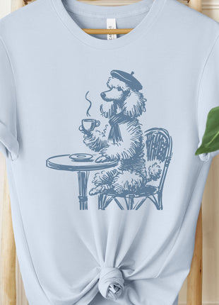 Poodle Paris France T-Shirt