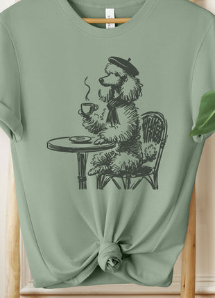 Poodle Paris France T-Shirt