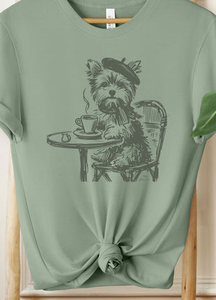 Yorkie Yorkshire Terrier Paris France T-Shirt