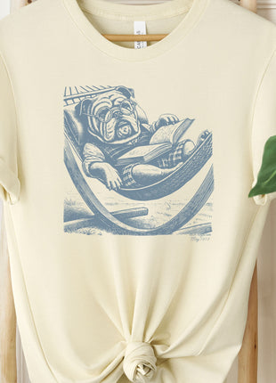 English Bulldog Hammock T-Shirt