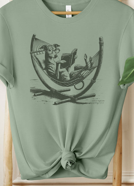 Iggy Greyhound Whippet Hammock T-Shirt