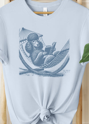 Poodle Hammock Standard Poodle Reading T-Shirt