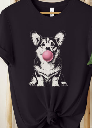 Corgi Gum Bubblegum T-Shirt