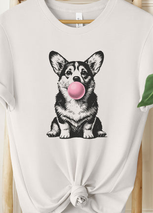 Corgi Gum Bubblegum T-Shirt