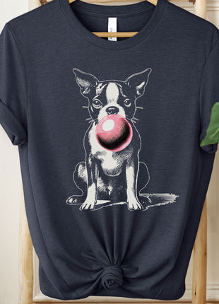 Boston Terrier Gum Bubblegum T-Shirt