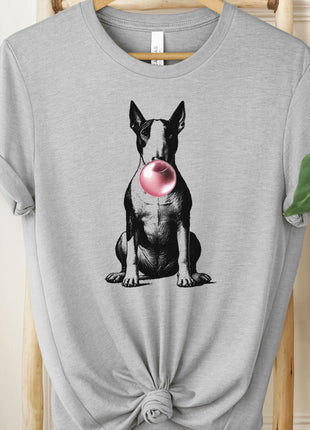 Bull Terrier Bully Gum Bubblegum T-Shirt