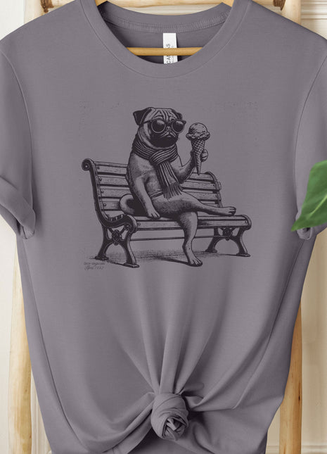 Pug Ice Cream T-Shirt