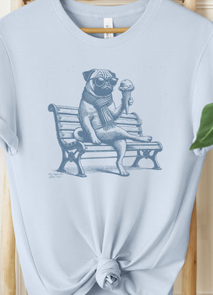 Pug Ice Cream T-Shirt