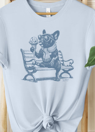 Frenchie Ice Cream T-Shirt