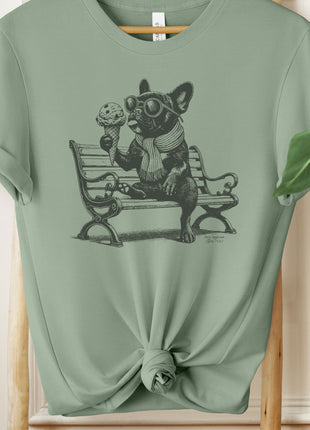 Frenchie Ice Cream T-Shirt