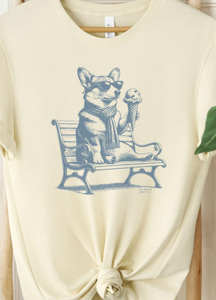 Corgi Ice Cream T-Shirt