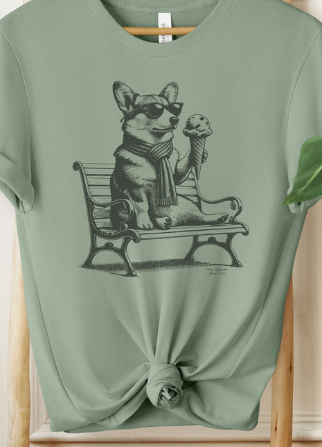 Corgi Ice Cream T-Shirt