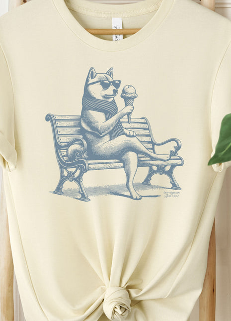 Shiba Inu Ice Cream T-Shirt
