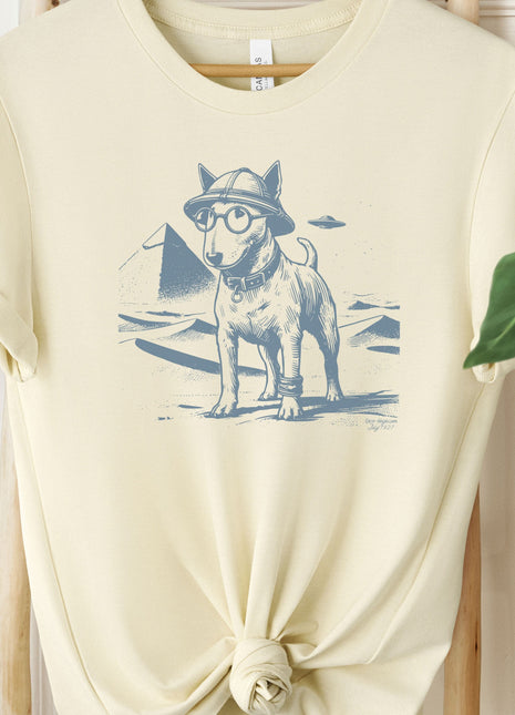 Bully Bull Terrier Pyramids Egypt T-Shirt