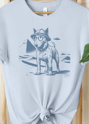 Bully Bull Terrier Pyramids Egypt T-Shirt