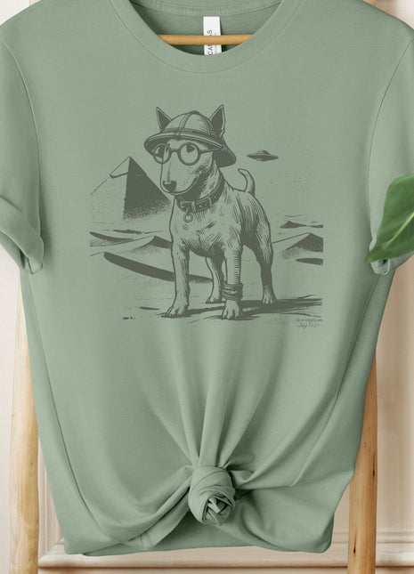 Bully Bull Terrier Pyramids Egypt T-Shirt