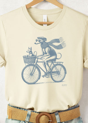 Greyhound Whippet Italian Greyhound Iggy Bicycle Bike T-Shirt