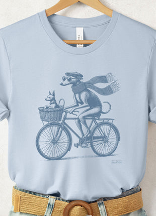 Greyhound Whippet Italian Greyhound Iggy Bicycle Bike T-Shirt
