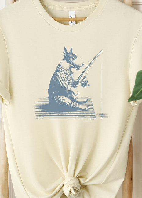 Bully Bull Terrier Fishing T-Shirt