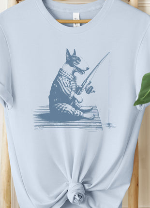 Bully Bull Terrier Fishing T-Shirt