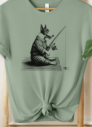 Bully Bull Terrier Fishing T-Shirt