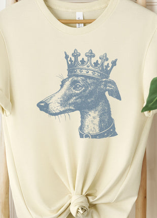 Greyhound Whippet Iggy Crown T-Shirt