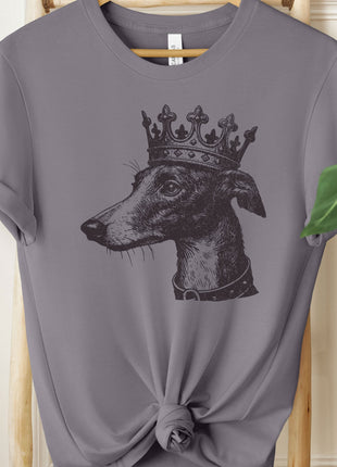 Greyhound Whippet Iggy Crown T-Shirt