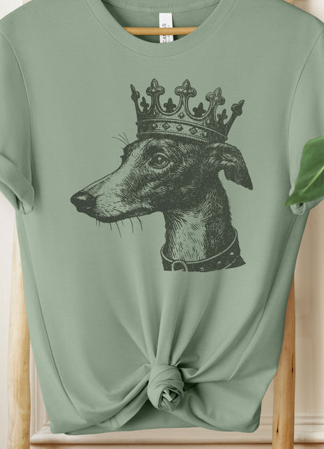 Greyhound Whippet Iggy Crown T-Shirt