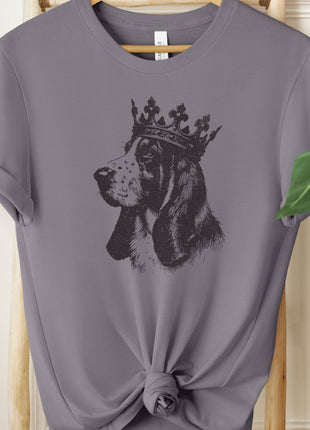 Basset Hound Crown T-Shirt