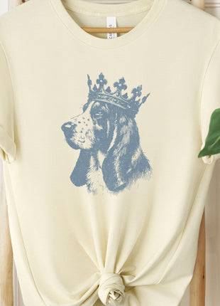 Basset Hound Crown T-Shirt