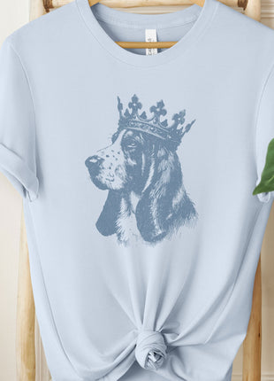 Basset Hound Crown T-Shirt