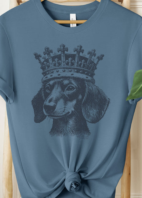 Dachshund Doxie Wiener Dog Crown T-Shirt