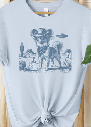 Papillon Cowboy Ink Space Cowboy UFO T-Shirt