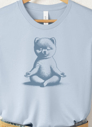 Pomeranian Meditate Yoga T-Shirt