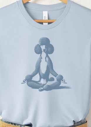 Poodle Meditate Yoga T-Shirt