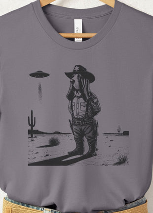 Basset Hound Sheriff T-Shirt