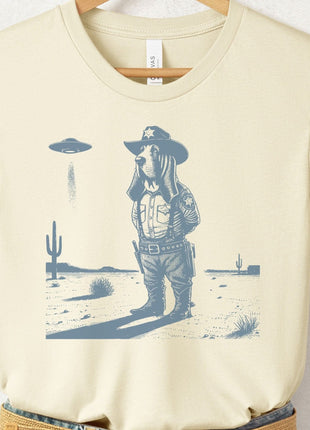 Basset Hound Sheriff T-Shirt