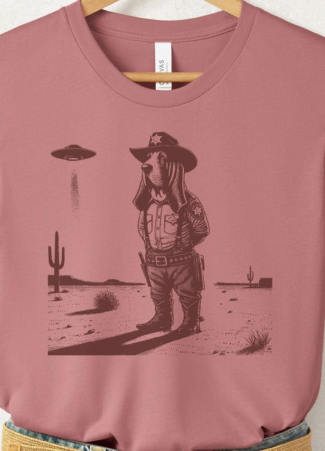 Basset Hound Sheriff T-Shirt