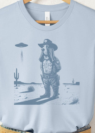 Basset Hound Sheriff T-Shirt