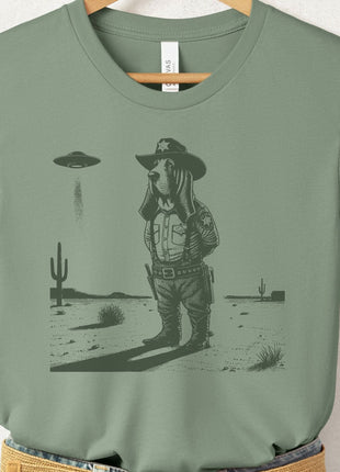 Basset Hound Sheriff T-Shirt