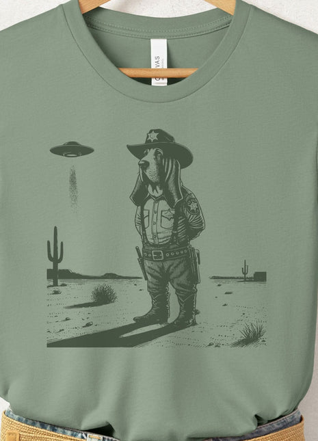 Basset Hound Sheriff T-Shirt