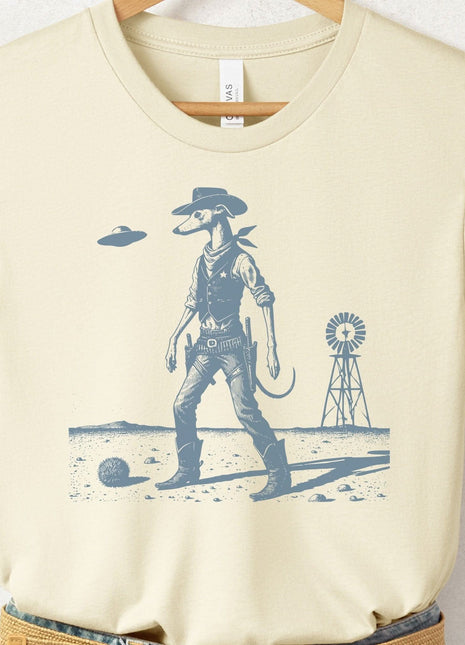 Italian Greyhound Whippet Iggy Sheriff T-Shirt