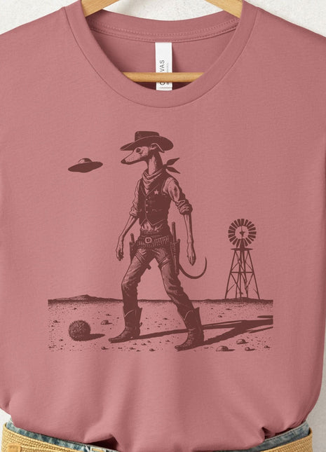 Italian Greyhound Whippet Iggy Sheriff T-Shirt