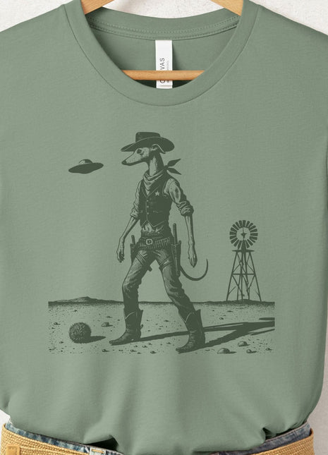 Italian Greyhound Whippet Iggy Sheriff T-Shirt