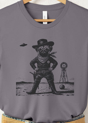 Pug Sheriff T-Shirt