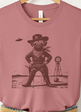 Pug Sheriff T-Shirt